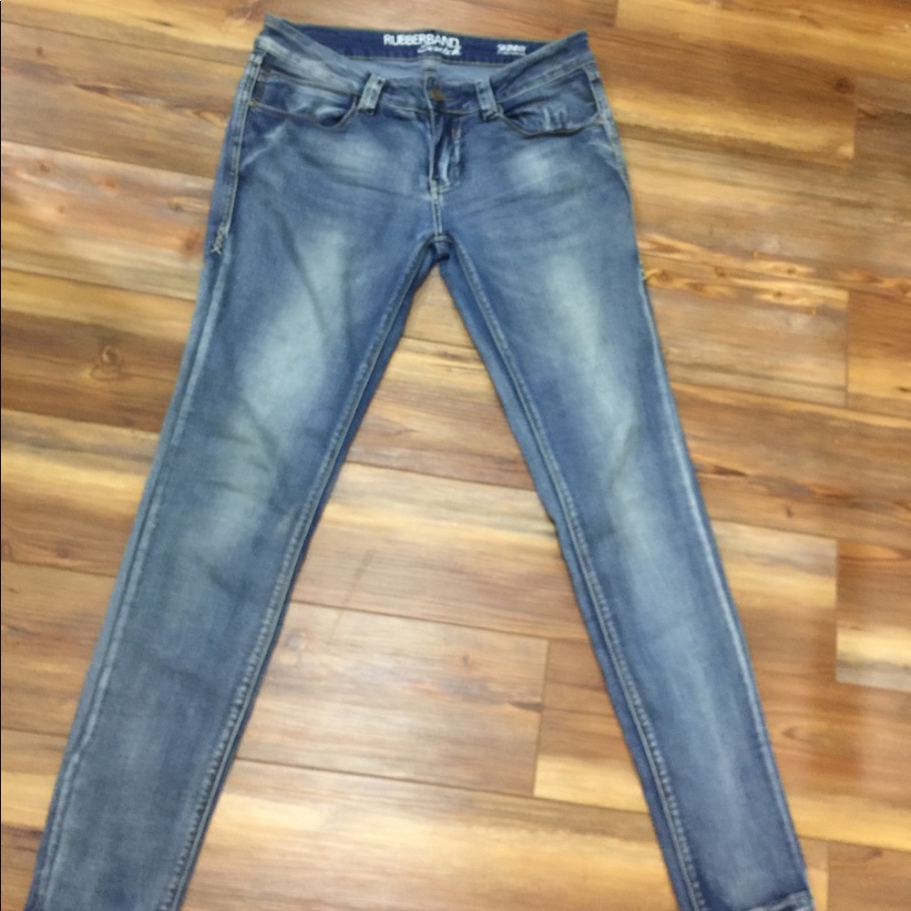 Rubberband Skinny Jeans- Stretchy
